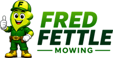 Fred Fettle Mowing