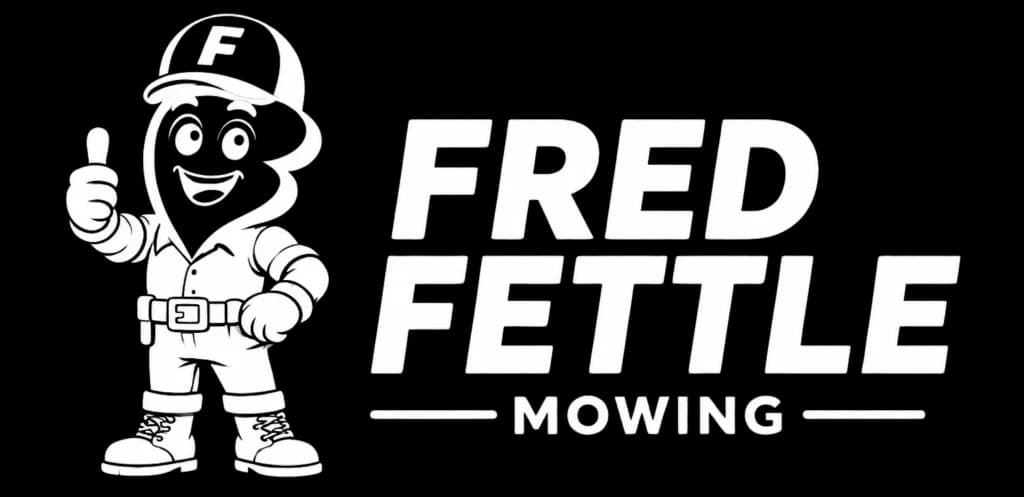 Fred Fettle Mowing